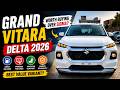 Maruti Grand Vitara Delta 2026 Review | Most Value for Money Variant?