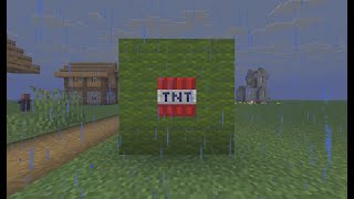🔴Minecraft - TNT village live  #minecraft #shorts