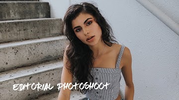 Behind the scenes || Editorial Portraits