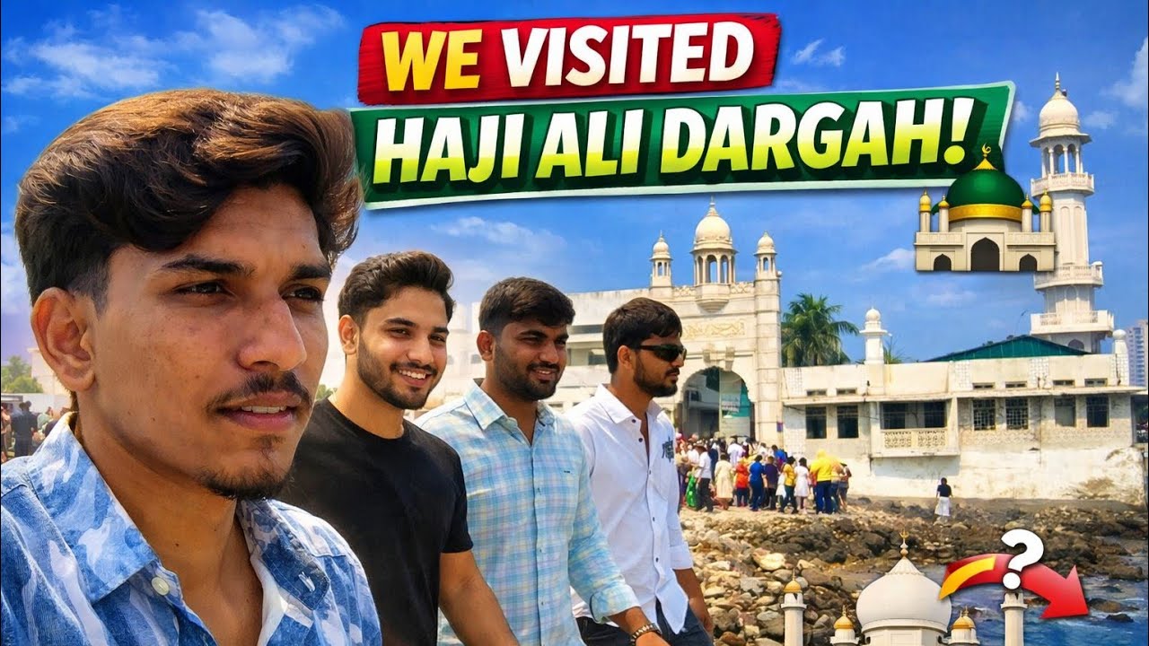 Hum gay haji ali dargah 😍❤️