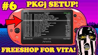 PS Vita CFW Series #6 - FREE SHOP FOR VITA! PKGj / PKGi Setup! screenshot 3