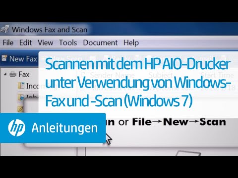 Video: Kann ich von meinem Scanner aus faxen?