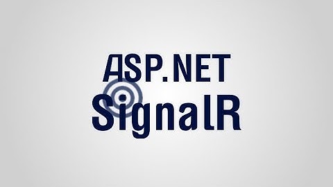 Real-Time Web Communications with SignalR (5/5) Q&A and Advanced Demos with the SignalR Team