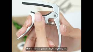 🎁 Aroma Adjustable Tension Guitar Capo Unboxing – See What’s Inside! 🎸 screenshot 3