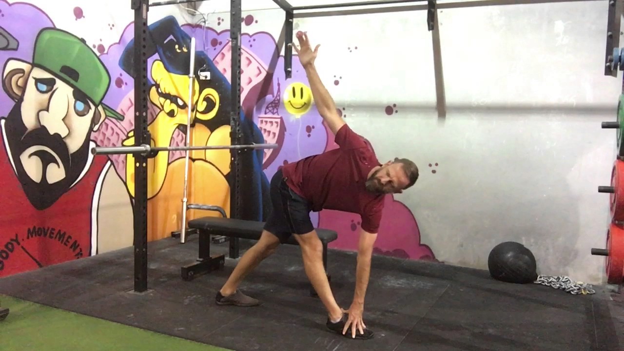 Yoga ITB Stretch Runners running man turkey