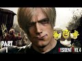 69 zombies vs handsome policeman  resident evil 4 remake hindi  part 1