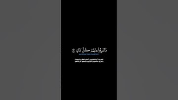 سورة الأنفال:الآية[١٢-١٤]#القرآن_الكريم #الفرقان #سورة_الأنفال #محمد_اللحيدان #القران_الكريم #قران