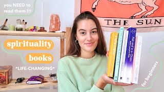 5 Spirituality BOOKS for beginners ⭐️ | law of attraction, near death experiences, crystals &amp; more !