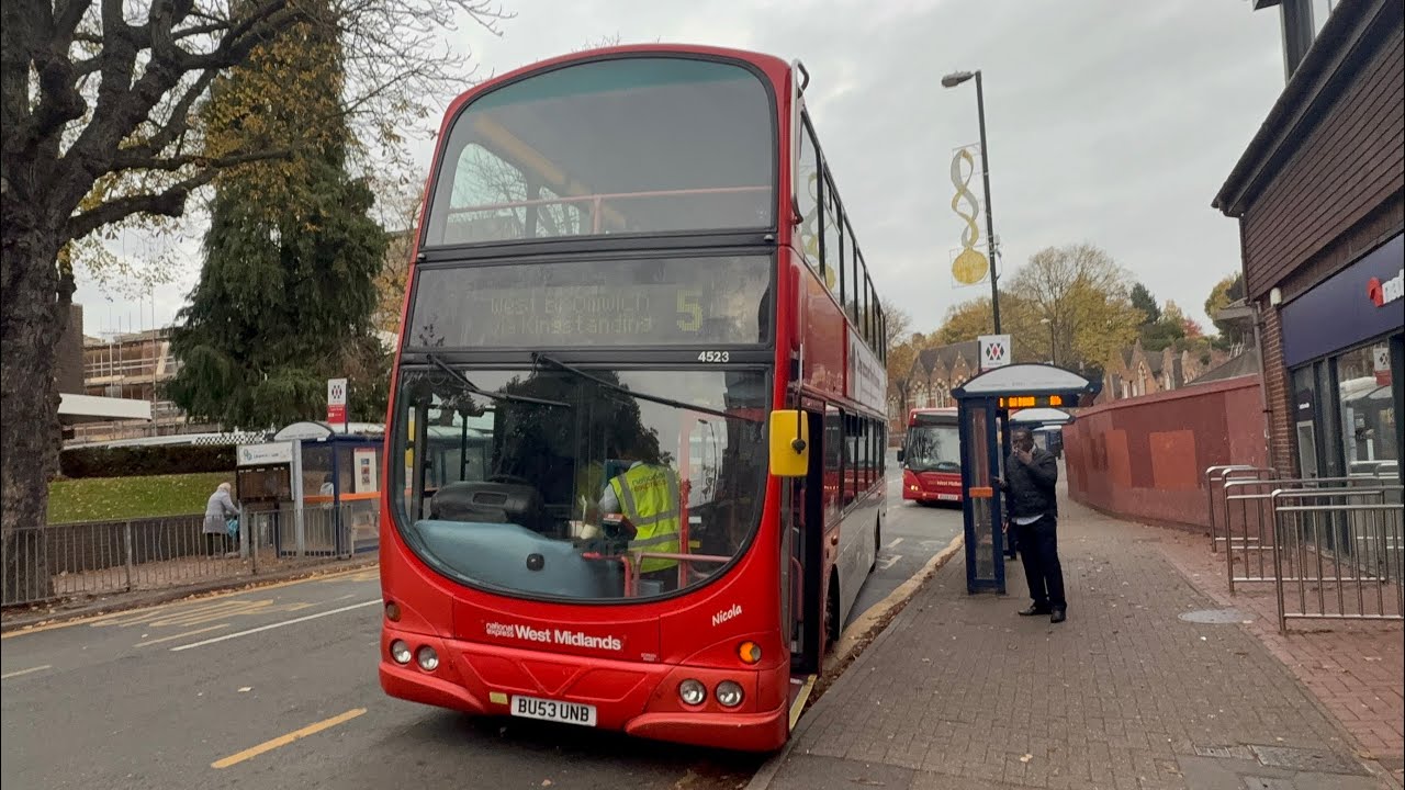 Экскурсия по NXWM 4523 BU53 UNB Volvo B7TL Wright Eclipse Gemini 1