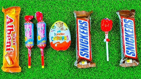 Satisfying video Asmr lollipops candy unboxing video Asmr opening video and chocolate gummy candy