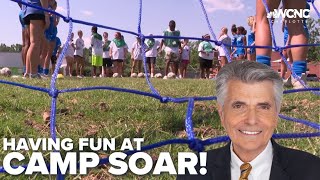 Larry Sprinkle visits Camp SOAR