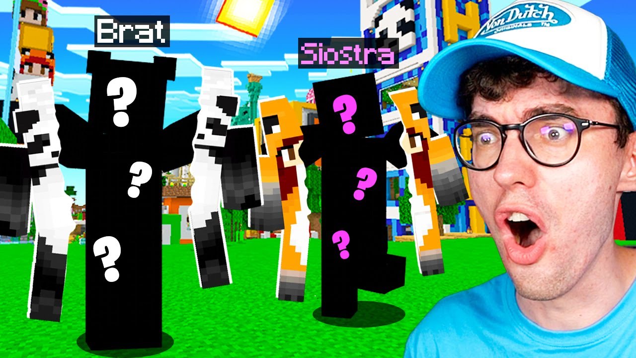 Zmieniłem SKINY RODZEŃSTWA po 3 LATACH NAGRYWANIA w Minecraft!