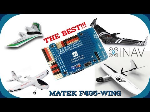 Matek F405 WING Лучший полетный контроллер для самолетов и ЛК!!! Обзор и тесты-