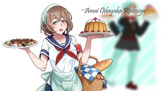 Yandere Simulator Redesigns ~ Amai Odayaka