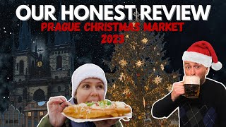 Is it worth the hype? | PRAGUE CHRISTMAS MARKET REVIEW 2023 | Travel vlog 2023