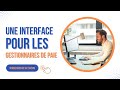 Une interface pense pour les gestionnaires de paie 