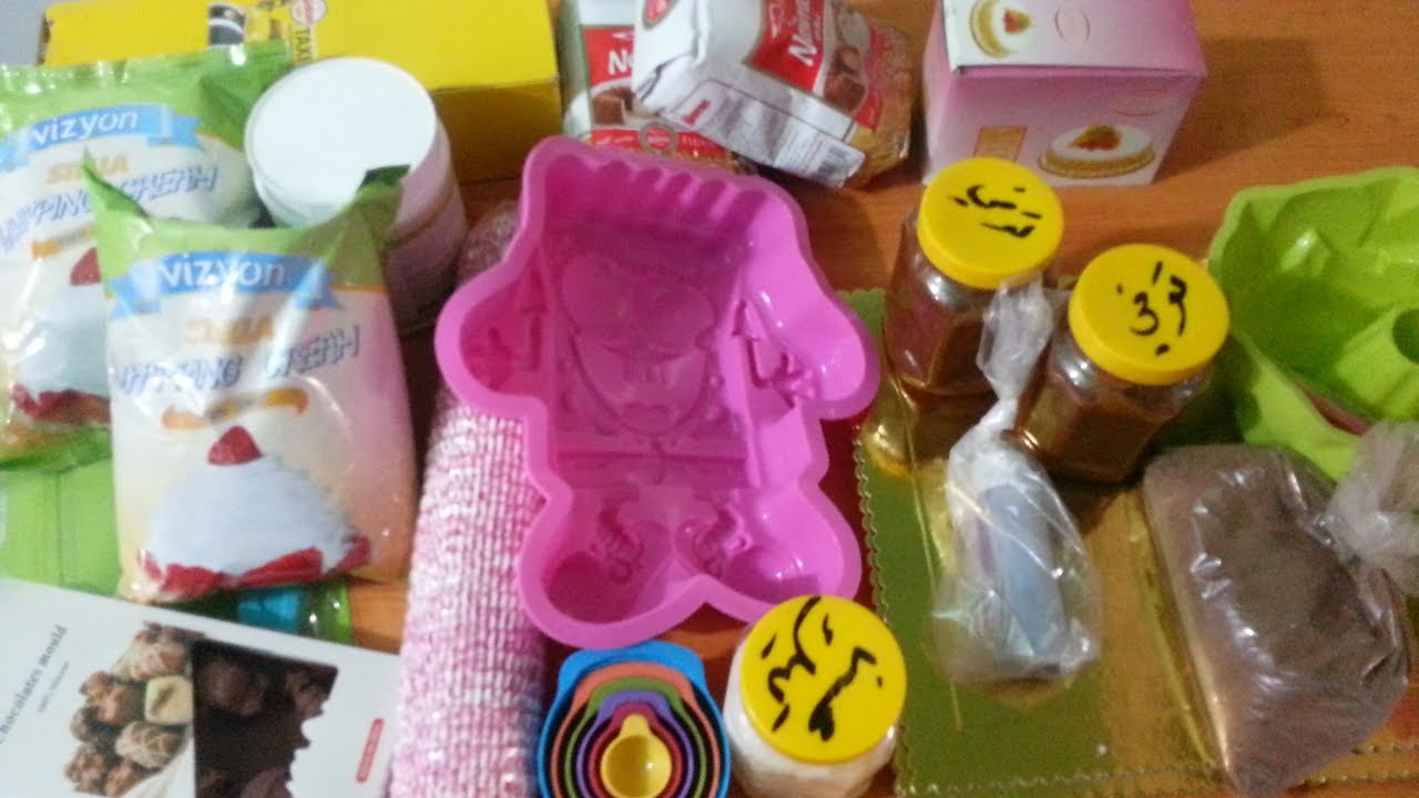 مشترياتي الجديدة والبسيطة للكيك والحلويات