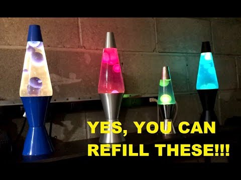 How to Refill Lava Lamps