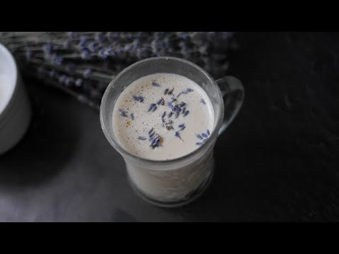Кофе Лавандовый Раф - рецепт в домашних условиях