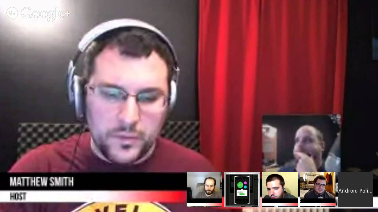 Android Police Podcast Ep.84 Live (Unedited) hangouts on air alternative