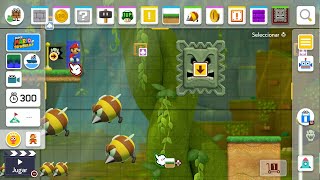 SUPER MARIO MAKER 2 / Editor de niveles de Nintendo Switch | Multiplayer level / Multijugador Selva