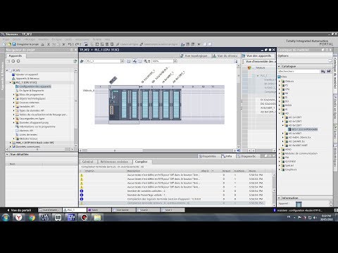 TIA Portal v13 - Tutorial S7-300 [ Scale + Bargraphe + Courbes ]