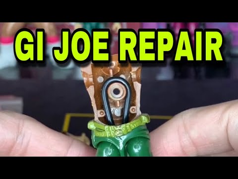 Video How To Fix Vintage GI Joe O-Ring Action Figure Repair - youtube