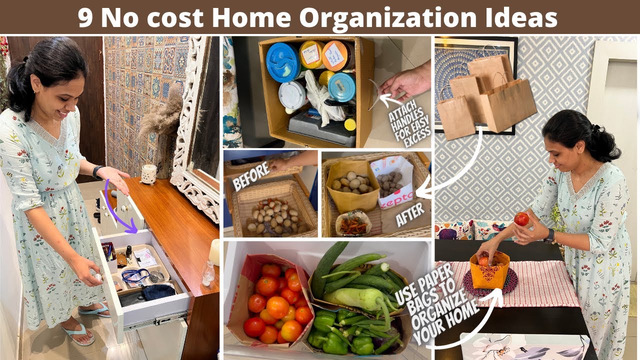 11 No Cost Kitchen Organization Ideas