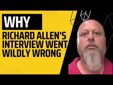 Why Richard Allen's Interview Went Wildly Wrong (Delphi Case)