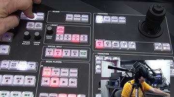 Using Tricaster Control Surface with PTZ Cameras