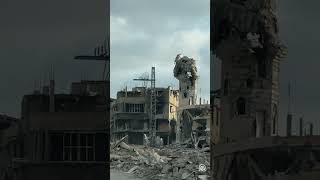 На кадрах показаны масштабы разрушений в Хан-Юнисе на юге сектора Газа разрушен полностью