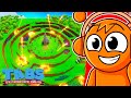 Sprunki Reacts to The Craziest Maze EVER! (TABS)