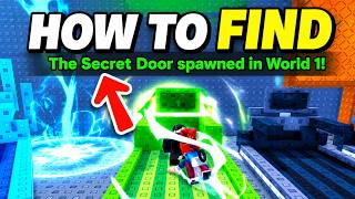 How to Find the SECRET DOOR in World 1! 🔑 | +1 Speed Monkey Escape Roblox screenshot 3