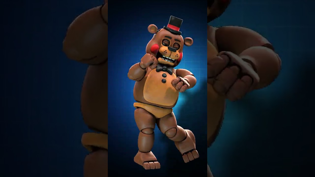 Freddy de peluche bailando el baile predeterminado del Fortnite v: 