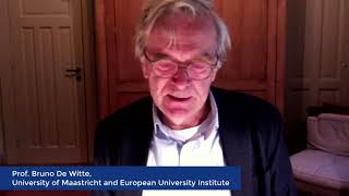 Afwijking botsing mogelijkheid Conclusions by Prof. Bruno De Witte - YouTube