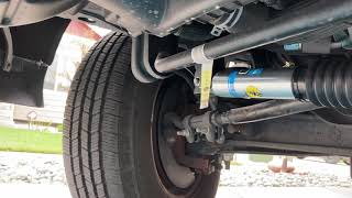 Bilstein Steering Stabilizer & Front Sumo Springs installed on a Class C RV on Ford E450 chassis