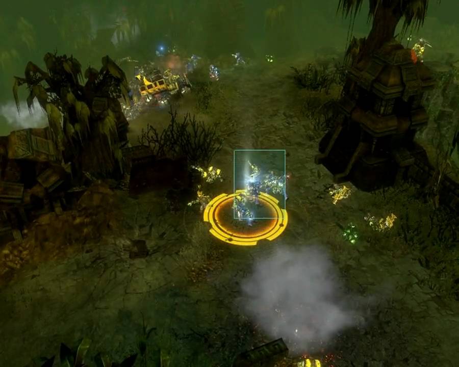 Warhammer 40000 - DOW 2 Ultramarines Tactical marine (My mod)