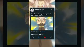 Goku Breaks His Saiyan Limits Credits