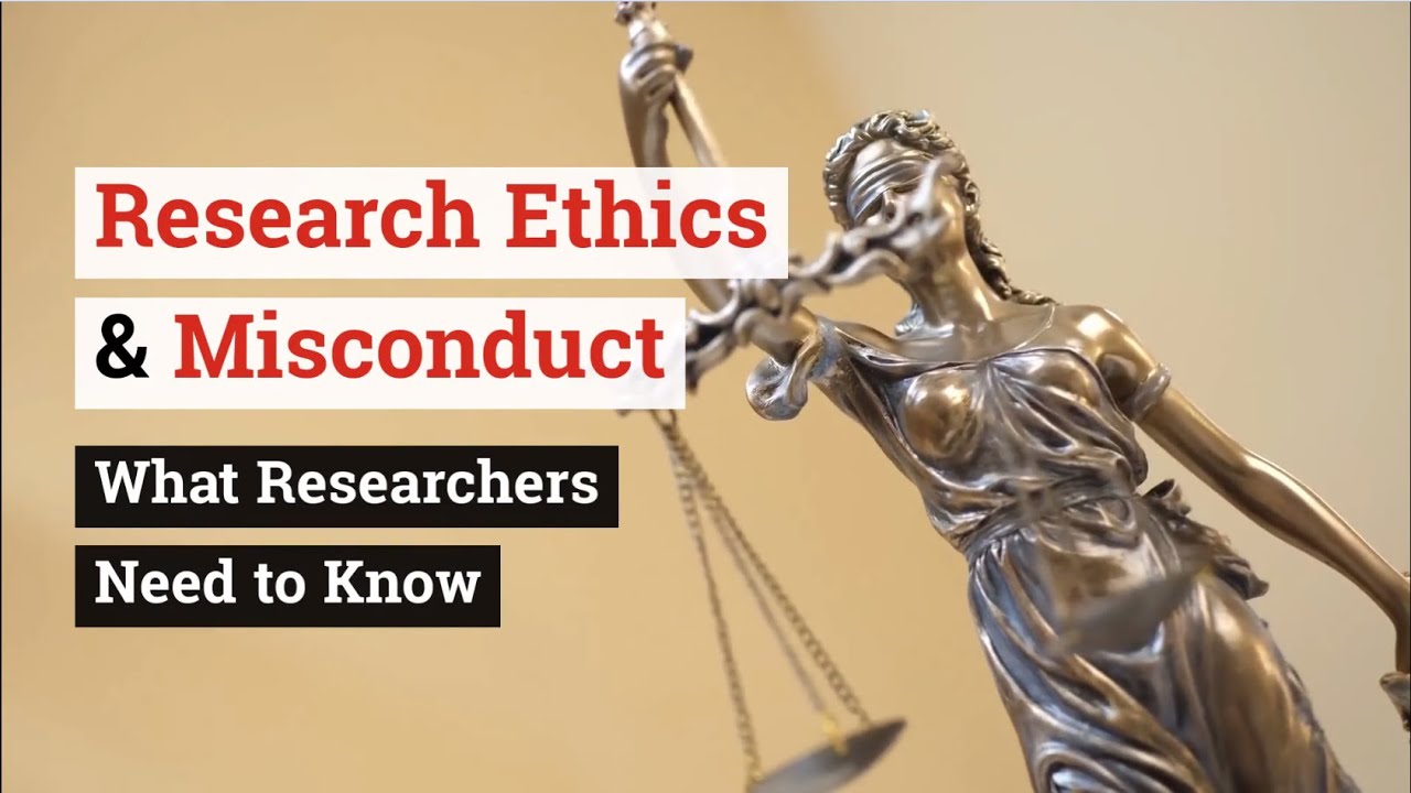 Research Ethics Misconduct What Researchers Need To Know YouTube