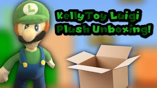 AmazingJuniorBros: KellyToy Luigi Plush Unboxing!