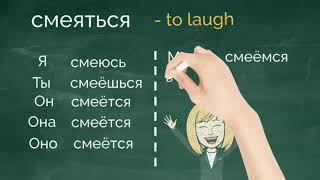 Смеяться- to laugh. Conjugate Russian verbs like a pro + Online Exercise