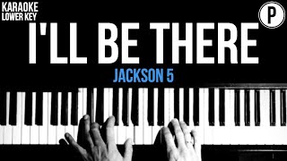 Download lagu Jackson 5 - I'll Be There Karaoke LOWER KEY Acoustic Piano Instrumental