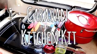 Essential Caravan kitchen equipment