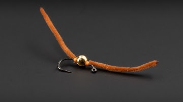 Suede Worm - Finally a DURABLE Plummeting worm! | Fly Tying Tutorial