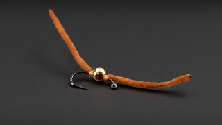 Suede Worm - Finally a DURABLE Plummeting worm! | Fly Tying Tutorial