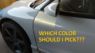 Choosing the Vinyl Wrap Color - #Eclipse2GBuild Eclipse Gst Vinyl Wrap Update