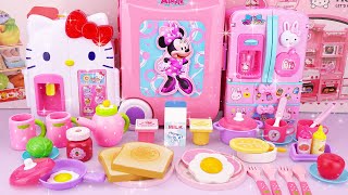 60 Minutes Satisfying with Unboxing Cute Pink Kitchen Cooking Toys Collection ASMR
