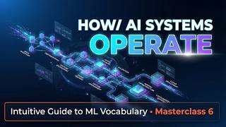 V6 - How AI Systems OPERATE | Intuitive Guide to ML Vocabulary (Masterclass 6) | AI concepts