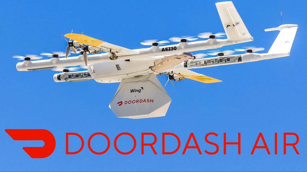 Doordash Now Has Drone Delivery Doordash Air YouTube