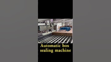 Fully automatic high-speed box sealing machine